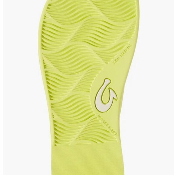 NEW Olukai AKA Citron Sandals Slip On Thongs‎ Women’s Size 6 NWT - Picture 5 of 11